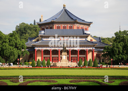 China Guangdong Provinz Guangzhou Sun Yat Sen Memorial Hall Stockfoto