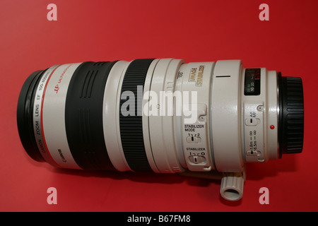 Canon 100-400mm L ultrasonic Objektiv Stockfoto