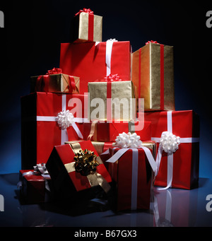 Weihnachtsgeschenke Stockfoto