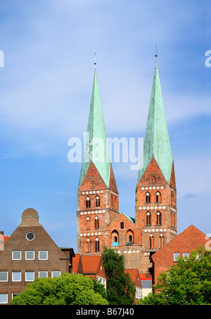 Marienkirche (Marienkirche), Lübeck, Schleswig Holstein, Deutschland Stockfoto