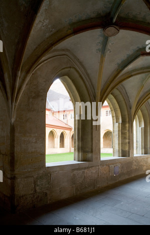 Bamberg, Ehemaliges Dominikanerkloster, Kreuzgang Stockfoto