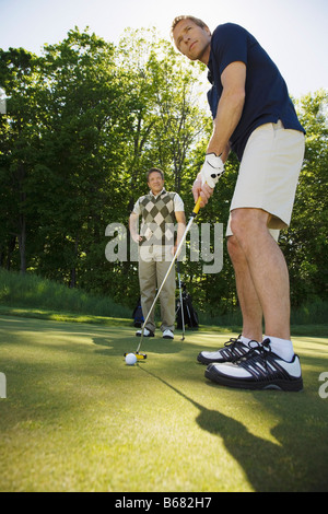 Herren Golf Stockfoto