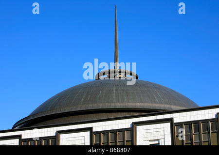 Dach des Museums, des Sieges im großen Vaterländischen Krieg im Park des Sieges in Moskau, Russland Stockfoto