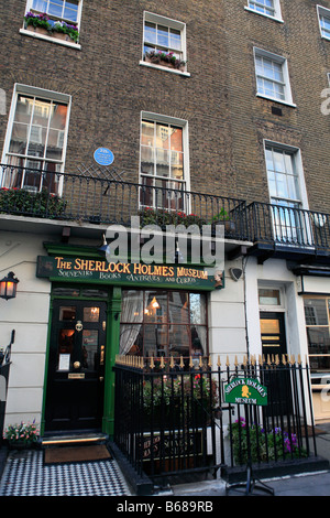 Großbritannien London 221 b Baker Street das Sherlock Holmes Museum Stockfoto