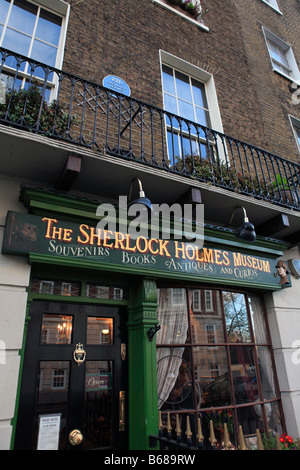 Großbritannien London 221 b Baker Street das Sherlock Holmes Museum Stockfoto