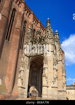 Kathedrale von St. Cecile (1280s), Albi, Frankreich Stockfoto