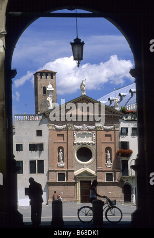 Piazza dei Signori Padova Veneto Italien Stockfoto