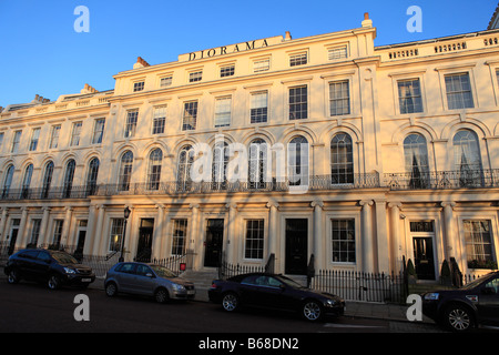 Großbritannien London nw1 Park Platz östlich der Büros der Princes trust Stockfoto