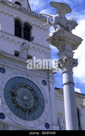 Piazza dei Signore Padova Veneto Italien Stockfoto