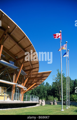 Squamish Adventure Centre und Tourist Information Centre in Squamish British Columbia Kanada Stockfoto