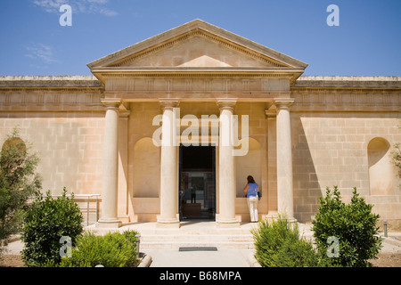 Domus Romana Museum, Roman Domus, Museum Esplanade, Rabat, in der Nähe der mittelalterlichen Stadt Mdina, Malta Stockfoto