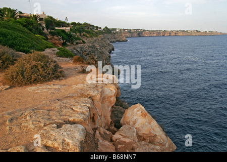 Mallorca Insel Meer Meer Urlaub Landschaft Baum grün schöne schöne, entspannende relax Mediteran Mitte Meer Middlesea Spanien Spanien Stockfoto