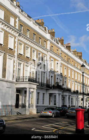 Häuser in Onslow Gärten South Kensington SW7 London Stockfoto