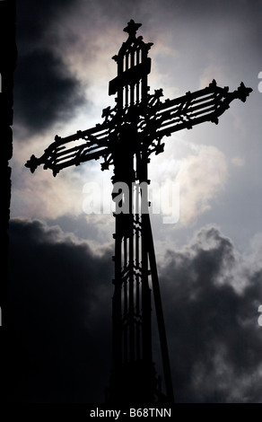 Kreuz in Minerve, Languedoc-Roussillon, Frankreich Stockfoto