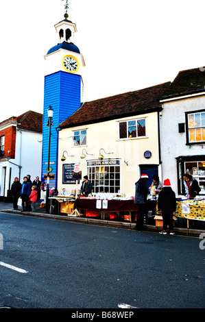 Weihnachten mal Nominierungsparteitag, Essex, England Stockfoto