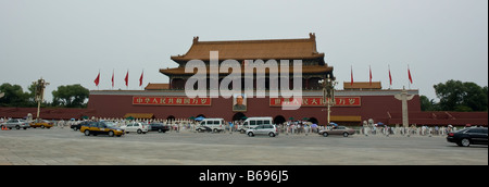 Tor des himmlischen Friedens Tiananmen Stockfoto