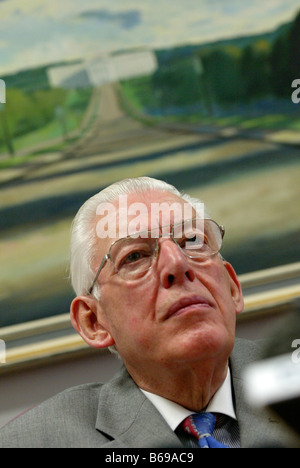 DUP-Anführer, den Rev Ian Paisley in Stormont im Bild Stockfoto