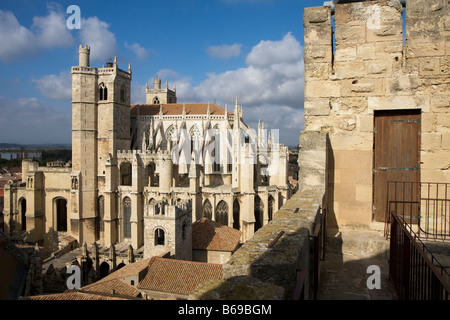 Kathedrale von Narbonne, Aude, Frankreich, Europa Stockfoto