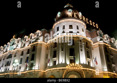 Hotel Negresco in Nizza in Frankreich Cote d ' Azur, Frankreich, Europa Stockfoto