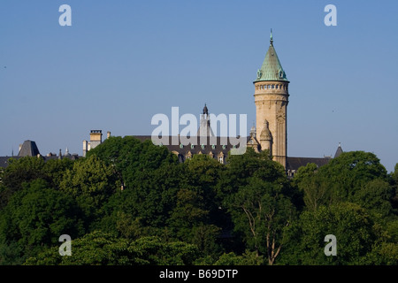 Ansicht des S Bankgebäude in Luxemburg Stockfoto