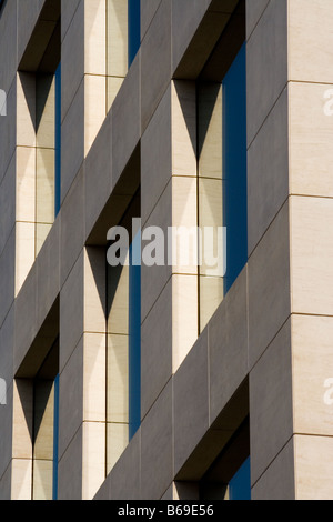 Modernes Gebäude in Luxemburg Juni 2006 Stockfoto