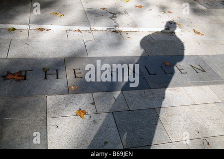 Detail der Kriegerdenkmal, Islington Green, London Stockfoto