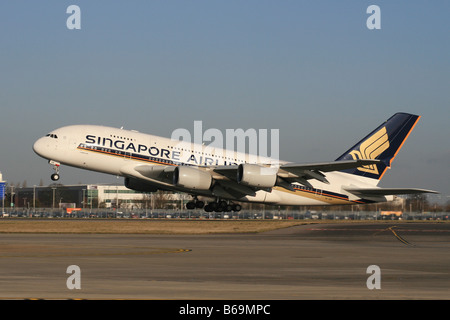 SINGAPORE AIRLINES. Stockfoto