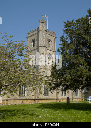 Axminster-Kirche Stockfoto