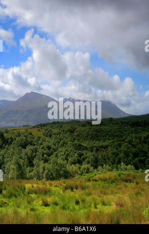 Ben Nevis Mountain Range Landschaft Hochland von Schottland Großbritannien UK Stockfoto