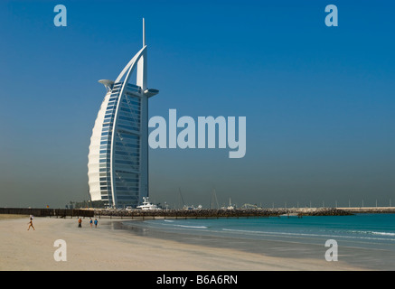 Öffentlichen Bereich des Jumeirah Beach, Dubai, Vereinigte Arabische Emirate Stockfoto