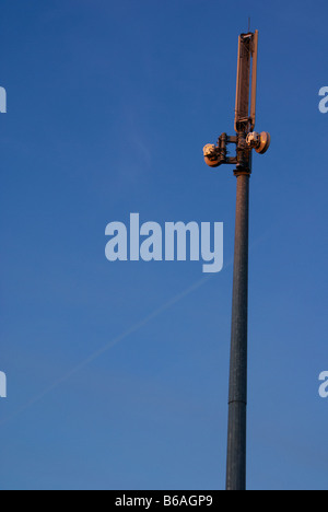 Handy-Mast in Derbyshire, England Stockfoto