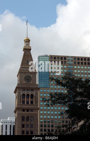 Blick auf die Stadt Denver colorado Stockfoto