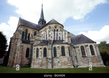 Saint-Pierre et Saint-Paul, Orbais-l ' Abbaye, Champagne, Frankreich Stockfoto