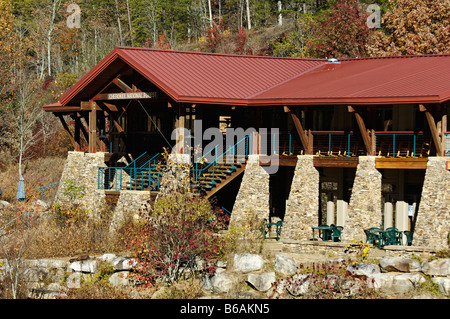 Cherokee National Forest und Ocoee River Welcome Center in Polk County Tennessee Stockfoto