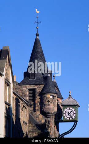 Das Canongate Tolbooth, Canongate, Edinburgh, Schottland. Stockfoto