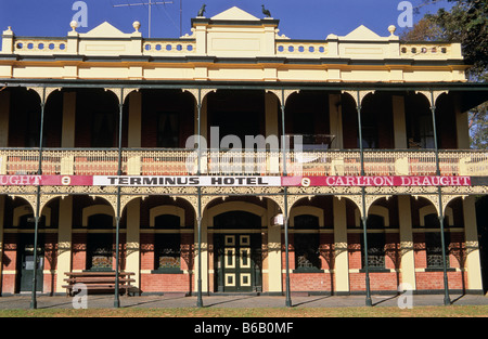 Landhotel, Tocumwal, Australien Stockfoto