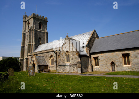 Pfarrkirche von St. Andrews, Burnham-On-Sea Stockfoto