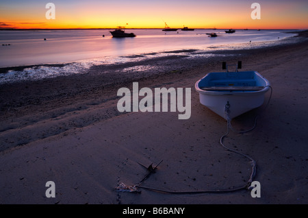 Morgendämmerung am Chatham in Cape Cod, Massachusetts, USA Stockfoto