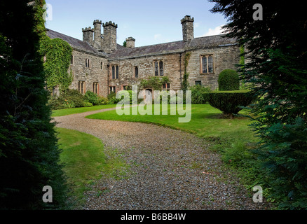 Gwydir Schloss und Garten Romanum Nord-Wales Stockfoto