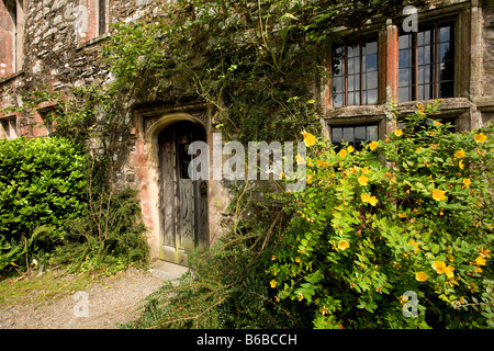 Tür Gwydir Burg Romanum Nord-Wales Stockfoto