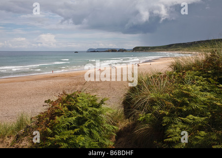 Whitepark Bay (National Trust), County Antrim, Nordirland Stockfoto