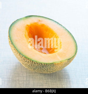 Nahaufnahme der Scheibe Melone Stockfoto