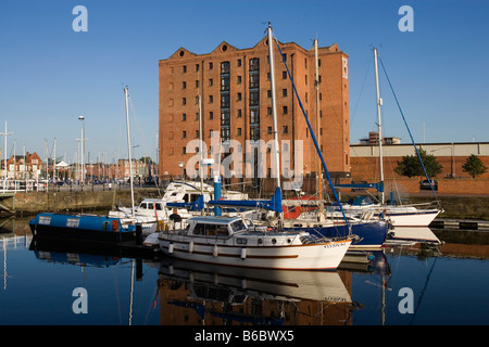 Kingston Upon Hull Humber Dock Marina East Riding von Yorkshire UK Großbritannien Stockfoto