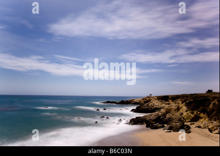 Leben Wachturm an Leo Carrillo State Beach Malibu Kalifornien Stockfoto