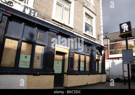 Kneipe in Nord-London geschlossen Stockfoto