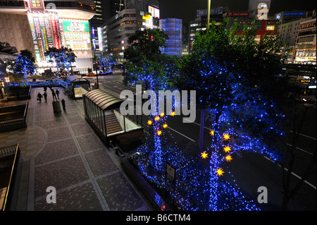 Weihnachtsdekoration, Yokohama, JP Stockfoto