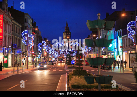 Frankreich, Calais zu Weihnachten Stockfoto