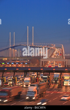 Kent, Königin-Elisabeth-Brücke, Dartford Crossing Stockfoto