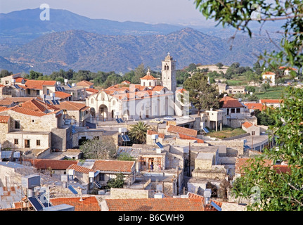 Pano Lefkara, Troodos-Gebirge, Zypern Stockfoto