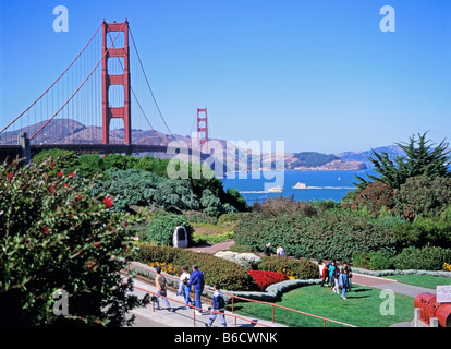 Kalifornien, San Francisco, Golden Gate Bridge Stockfoto
